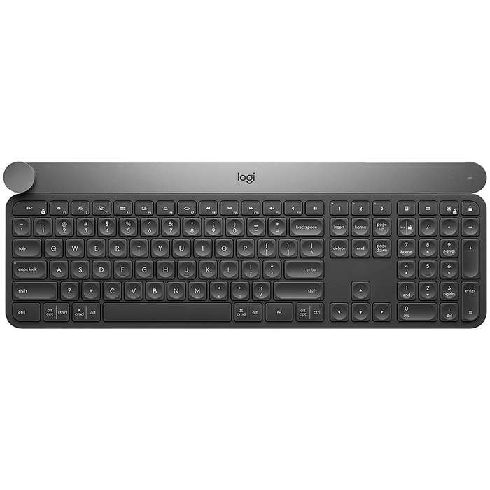 Logitech Craft Wireless Office BT Keyboard BT&Unifying Dual-mode Connection Multi-device Compatible