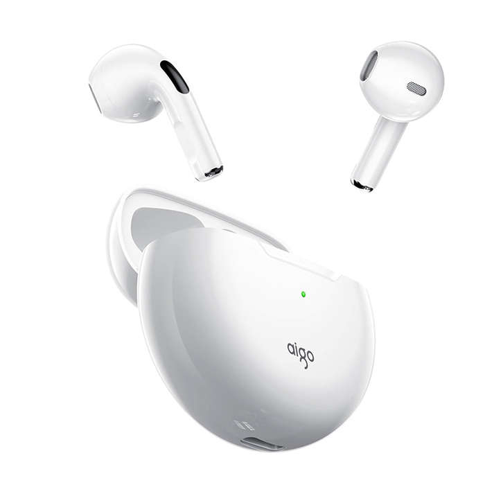 aigo T16 True Wireless BT Headphones Semi-in-ear Sports Earbuds BT5.1 Chip 13mm Moving Coil Unit Sma