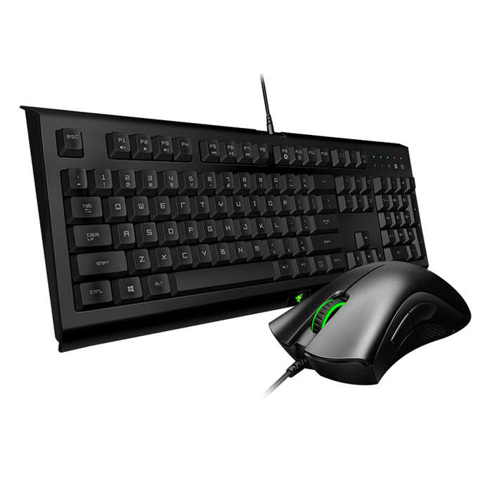 Razer Gaming Keyboard Mouse Combo Cynosa 104 Keys Wired Gaming Keyboard DeathAdder Essential 6400DPI