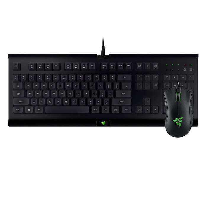Razer Gaming Keyboard Mouse Combo Cynosa 104 Keys Wired Gaming Keyboard DeathAdder Essential 6400DPI
