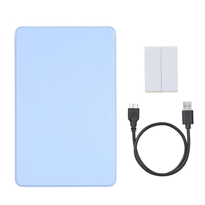 2.5 inch Hard Disk Case USB3.0 External HDD/SSD Enclosure SATA Hard Drive Case Tool-free Design Easy