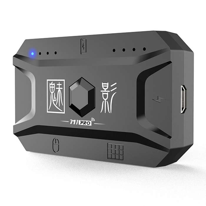 M1 Pro Keyboard Mouse Converter Portable Mobile Game Keyboard and Mouse Adapter BT5.0 Connection Sup