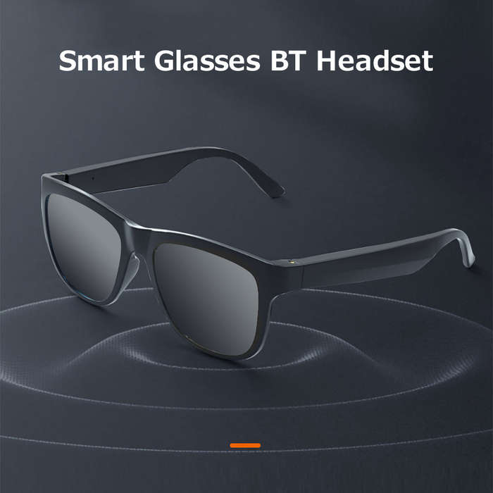 Lenovo Lecoo C8 Smart BT Headset UV Protection Music Glasses BT5.0 Chip Stable Pairing Comfortable W