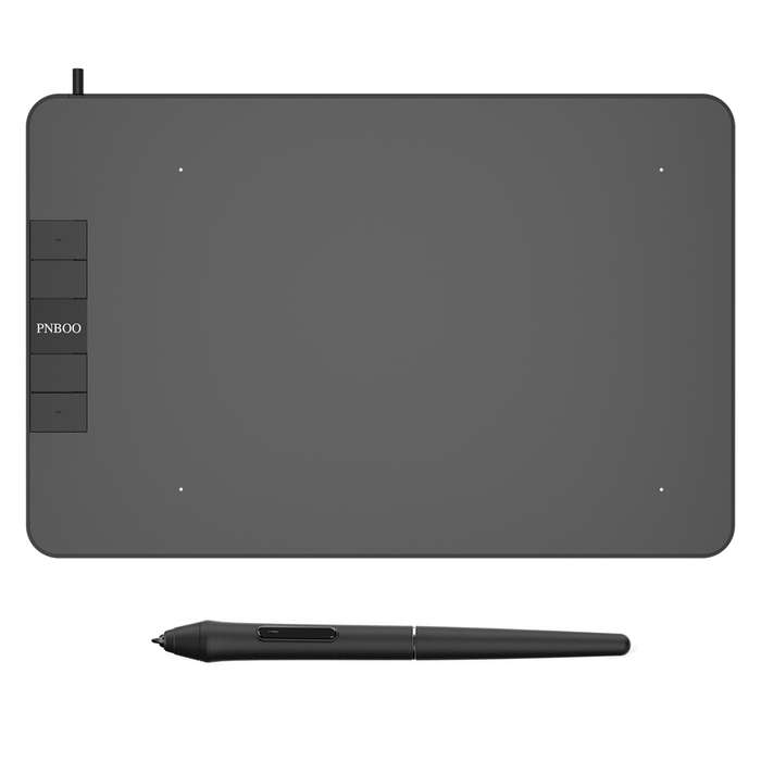 PNBOO PN640 Graphics Tablet Digital Drawing Tablet with 8192 Levels Pressure Sensitivity 5080LPI Res