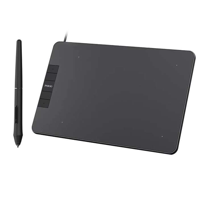 PNBOO PN640 Graphics Tablet Digital Drawing Tablet with 8192 Levels Pressure Sensitivity 5080LPI Res