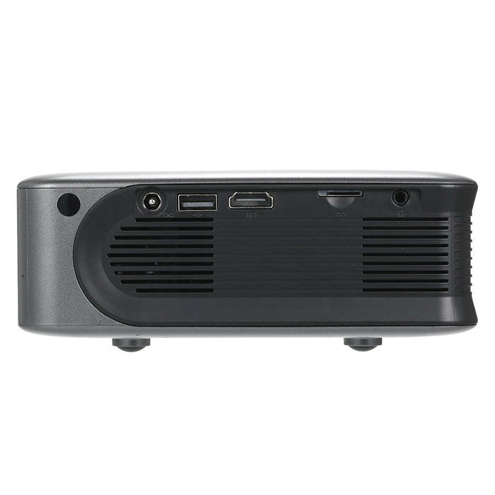 A30 Portable LCD Projector Max Support 1080P Resolution Compact Size for Home Office Home Theater US