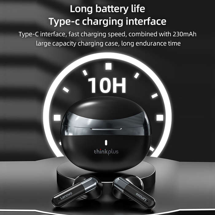 Lenovo thinkplus LP11 True Wireless BT Headphones Semi-in-ear Sport Earbuds BT5.1 HiFi Sound Quality