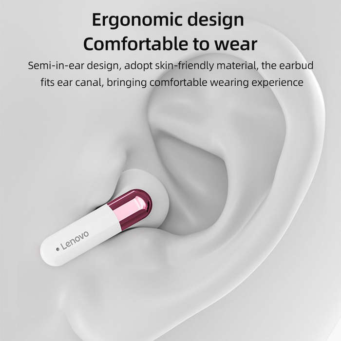 Lenovo thinkplus LP11 True Wireless BT Headphones Semi-in-ear Sport Earbuds BT5.1 HiFi Sound Quality