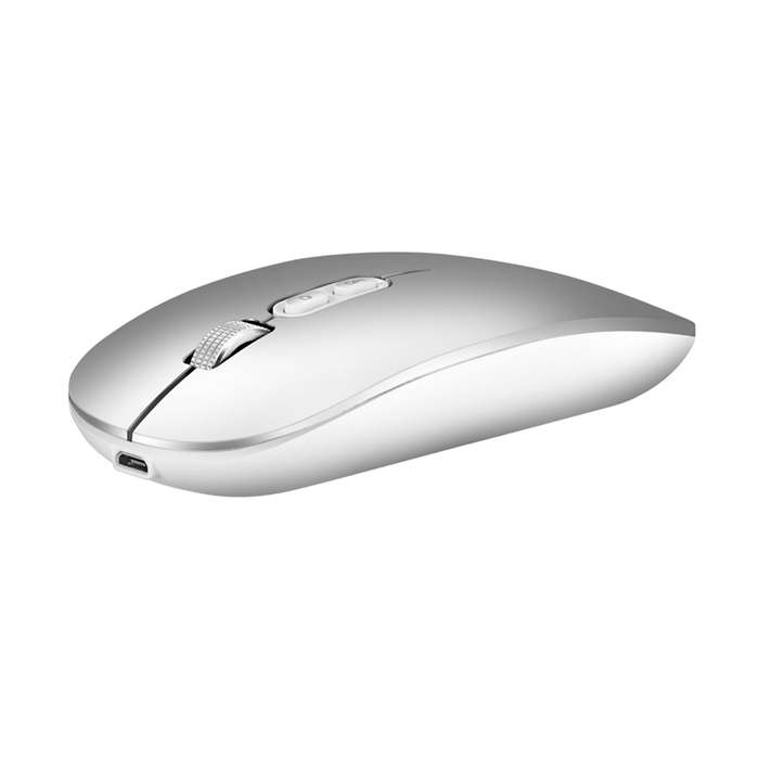 M103 2.4G+BT5.1 Wireless Dual-mode Mouse Ergonomic Office Mice 3-gear Adjustable DPI Built-in 500mAh