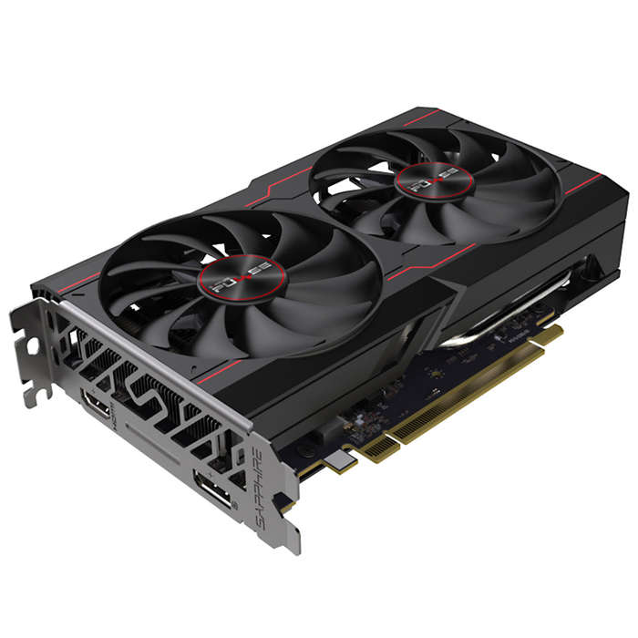 Sapphire RX6500XT 4G D6 OC Gaming Graphics Card 4G/64bit/GDDR6 Memory Max Support 8K Resolution Dual