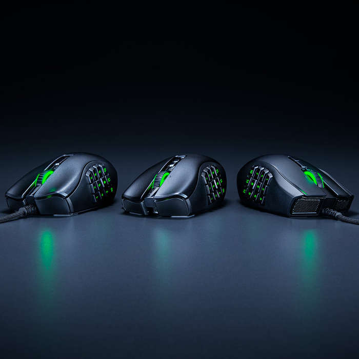Razer Naga X MMO Wired RGB Gaming Mouse Lightweight Mouse with 2nd-gen Razer Optical Mouse Switch 16