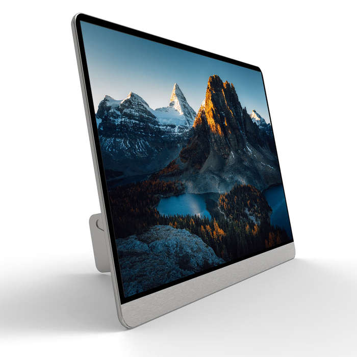 16.1in Ultra Slim Monitor with Type-C Mini HD Ports for PC Phone Tablet Game Console 1080P IPS/USB-C
