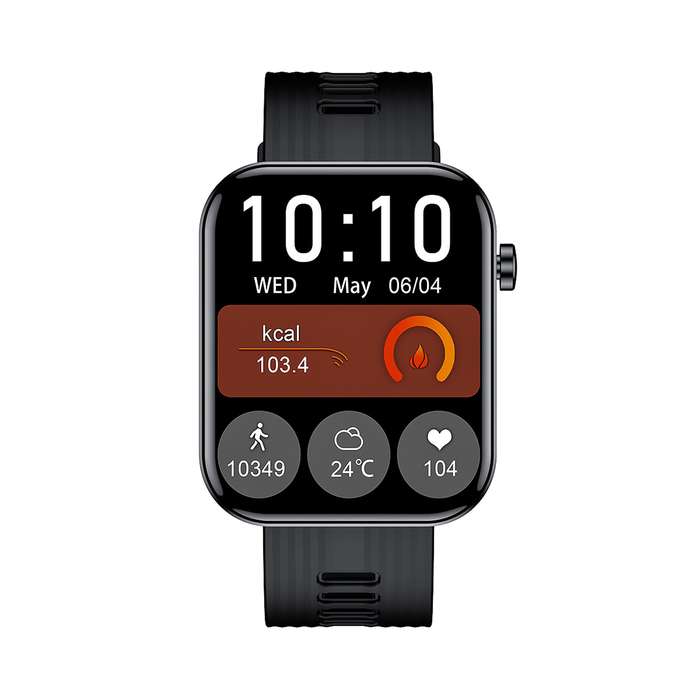 FW10 1.96'' Smartwatch BT5.0 Intelligent Watch IP67-waterproof Fitness Tracker Multifunctional Watch