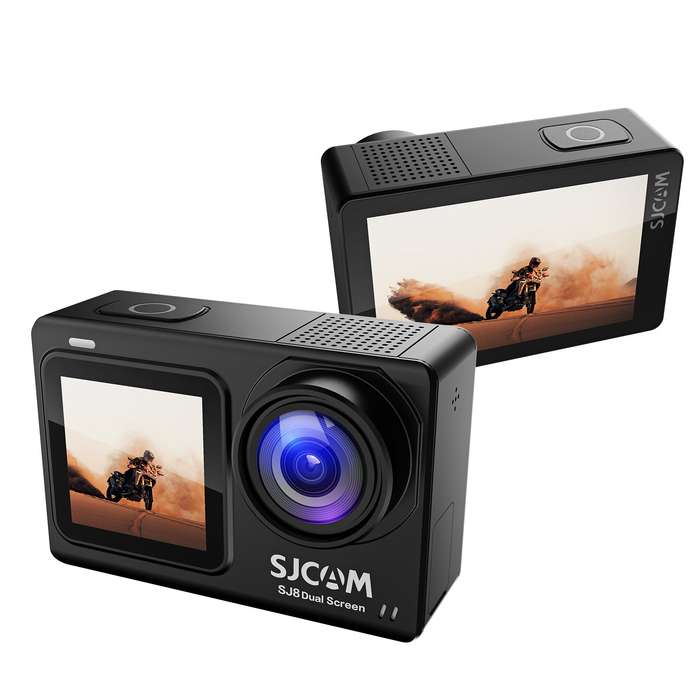SJCAM SJ8 4K/30FPS High Resolution Dual Screen Sport Camera Portable DV Camcorder 20MP 2.33 Inch IPS