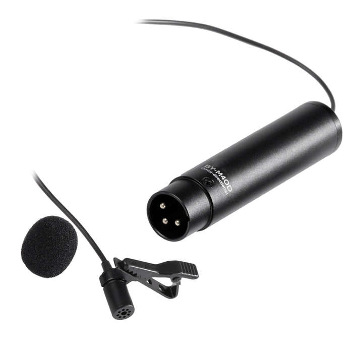 Omni-directional Lavalier Microphone Mic for Sony Panasonic Camcorder Audio Recorders