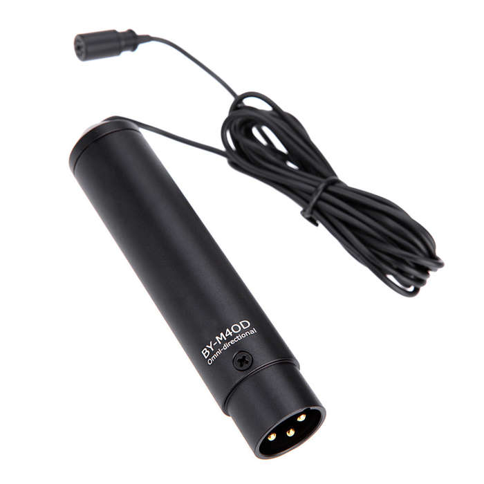 Omni-directional Lavalier Microphone Mic for Sony Panasonic Camcorder Audio Recorders