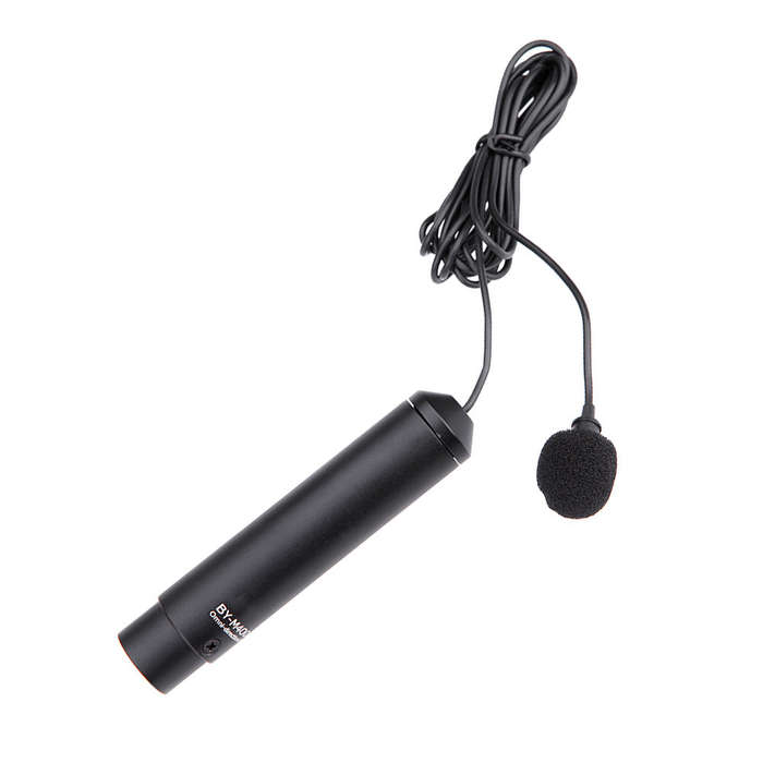 Omni-directional Lavalier Microphone Mic for Sony Panasonic Camcorder Audio Recorders