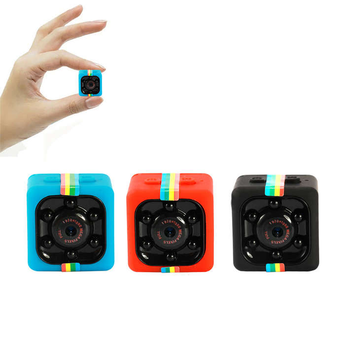 SQ11 1080P Sport DV Mini Night Vision Monitor Concealed Camera Car DV Digital Video Recorder