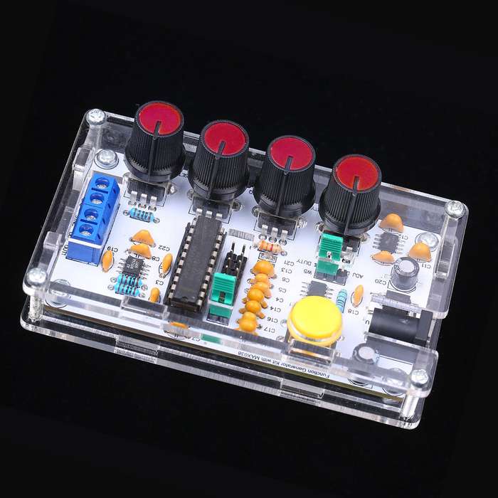 MAX038 Signal Generator DIY Kit 1Hz20MHz Function Generator High-speed op-amp Generator Sine/