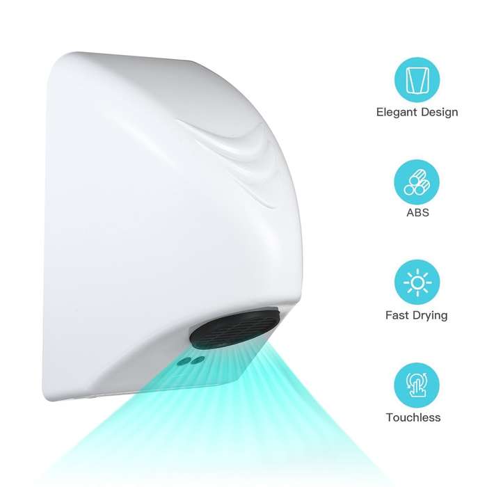 Automatic Commercial Hand Dryer 600W Electric Hand Dryers Household Hand-Drying Device Bathroom Warm