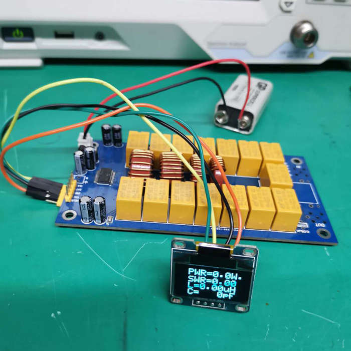 ATU-100 DIY Kits 1.8-50MHz ATU-100 Mini Automatic Antenna Tuner by N7DDC 7x7 + 0.96 Inch OLED