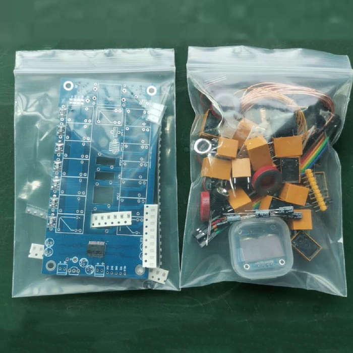 ATU-100 DIY Kits 1.8-50MHz ATU-100 Mini Automatic Antenna Tuner by N7DDC 7x7 + 0.96 Inch OLED
