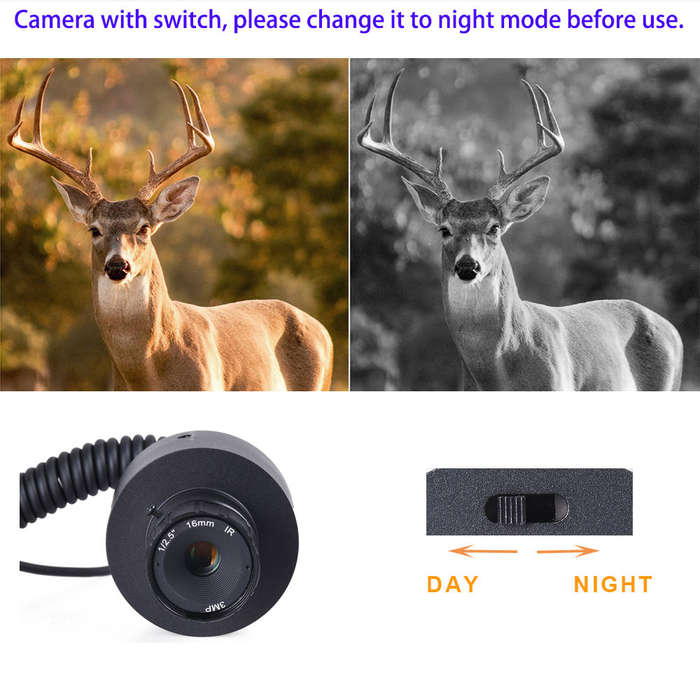 720P 3MP Video Recording Night-vision Device Gleam And Infrared Telescope Night-vision Instrum