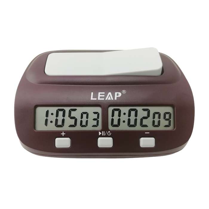 Professional Digital Chess Clock Count Down Chess Timer with Alarm Electronic Board Game Bonus