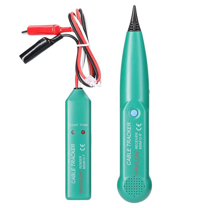 MAYILON MS6812 Portable Telephone Wire Tracer 100Hz~300kHz Receive Frequency Ranges UTP Tool L