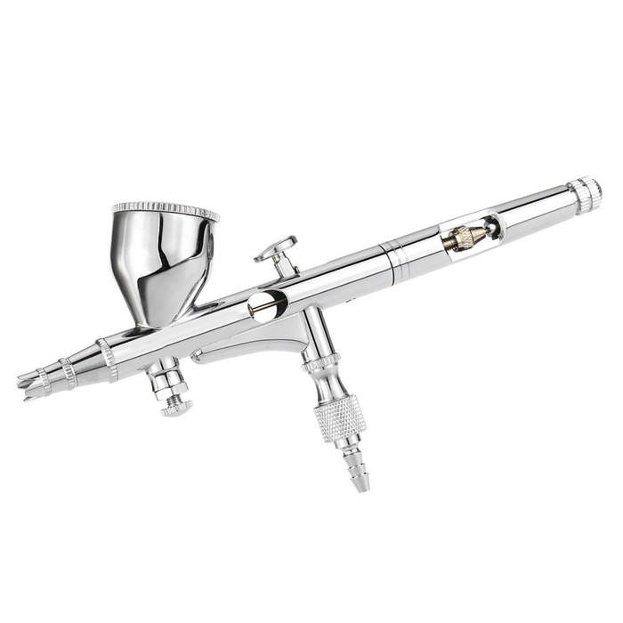 KKmoon Professional Gravity Feed Airbrush Set for Art Painting Tattoo Paint Hobby Spray Model