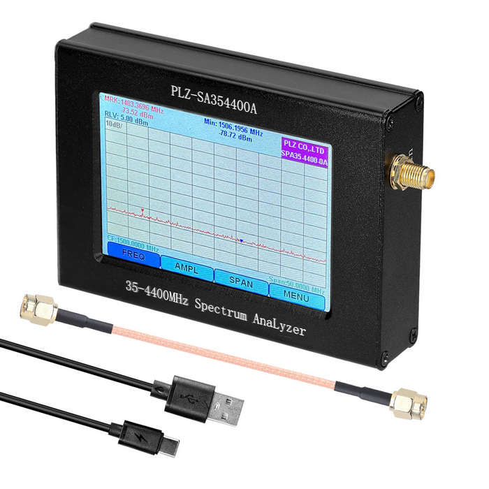 Bi-directional TV Amplifier 2 Inputs TV Antenna Signal Booster with 4 Outputs Low Noise TV Sig
