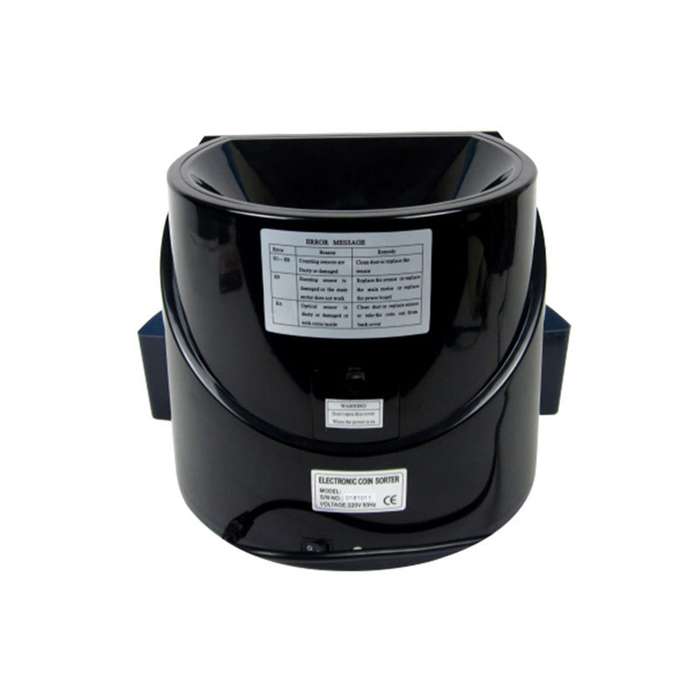 Electronic Coin Counter Sorter Euro 300 Coins Mini Digital Auto Counting Machine Preset/ Tota