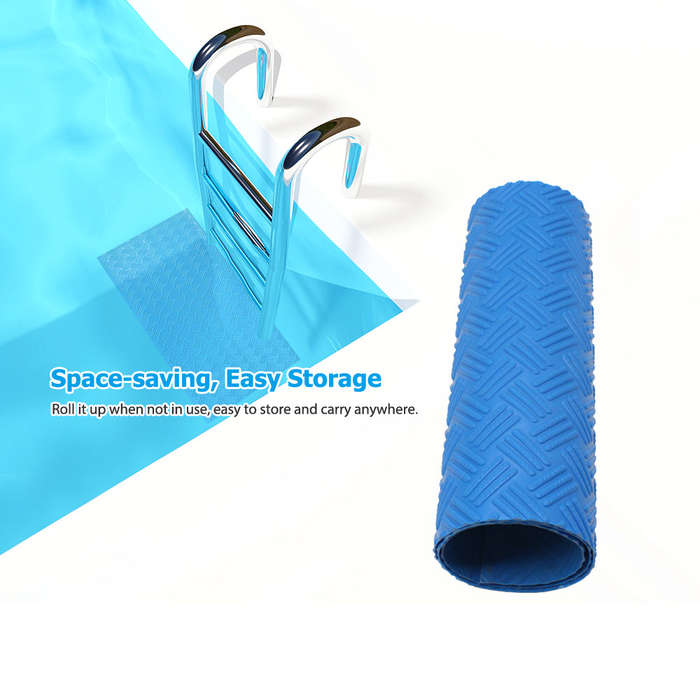 Swimming Pool Ladder Anti-slip Mat 36 x 9 inch Protective Pool Ladder Step Pad Non-slip Safet