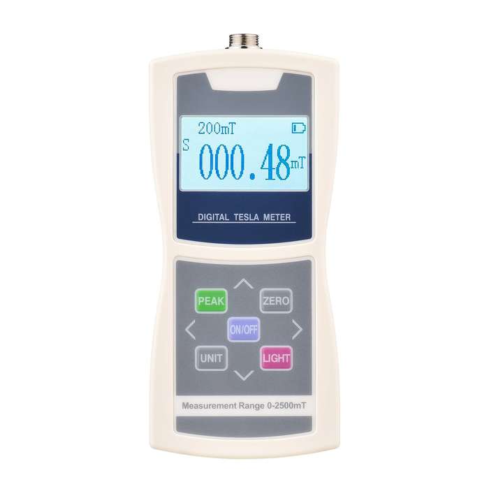 Digital Tesla Meter Gaussmeter Auto Range 200mT/ 2000mT High Accuracy Sensitive Surface Magnet