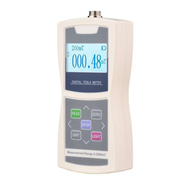 Digital Tesla Meter Gaussmeter Auto Range 200mT/ 2000mT High Accuracy Sensitive Surface Magnet