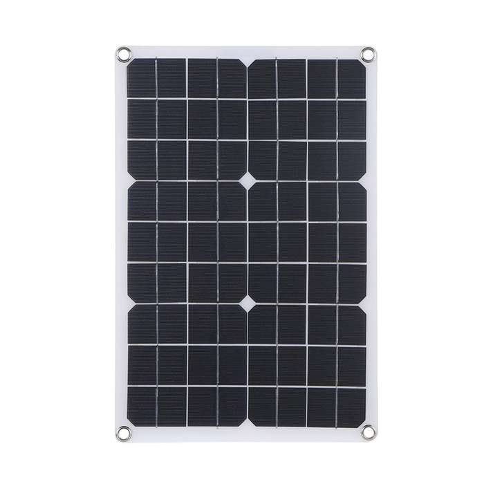18W Dual USB Flexible Solar Panel Kit Dual USB Monocrystalline Solar Panel
