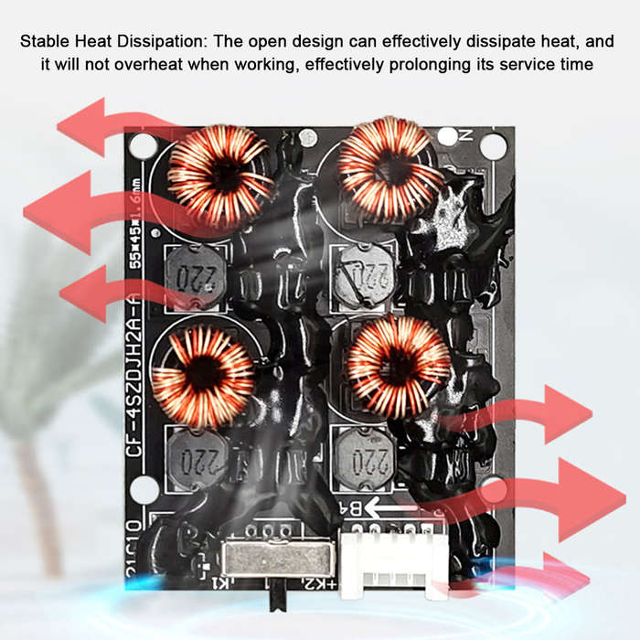 2A BMS Active Balancer Lithium Battery Energy Transfer Balance Module 3.7V 3.2V Battery Packs