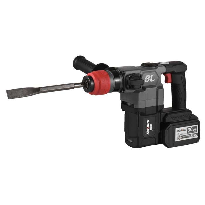 NANWEI 21V Cordless Industrial Brushless Lithium Hammer 6.0Ah Lithium Electric Hammer