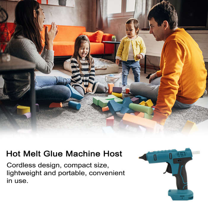 Professional Cordless Hot Melt Glue Machine Portable Rechargeable Craft DIY Repairing Tool Hot Glue