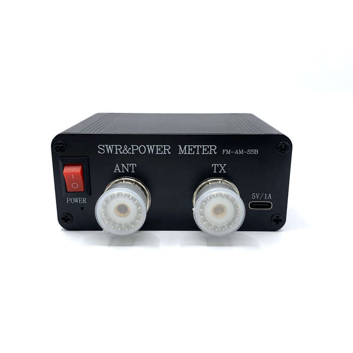 SWR-120 1.8MHz-50MHz 0.5W-120W Standing-wave Meter OLED Digital Display SWR HF Short Waves Met