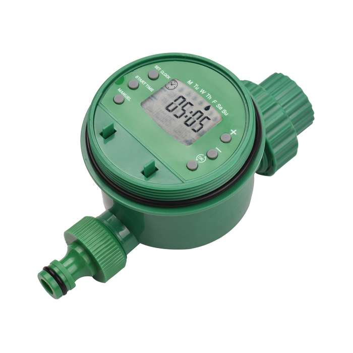Lepmerk Digital Automatic Watering Timer Programmed Garden Irrigation Timer Battery Operated I