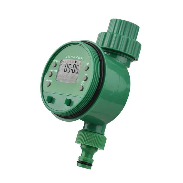 Lepmerk Digital Automatic Watering Timer Programmed Garden Irrigation Timer Battery Operated I