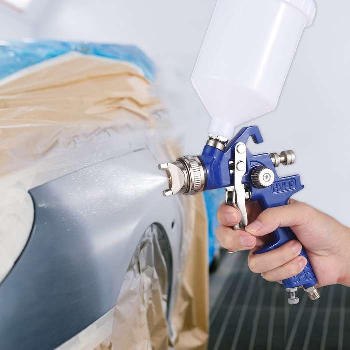 Geevorks HVLP Spray Gun Painting Gun Sprayer Spray-machine Gravity-Feed Airbrush Paint Spray