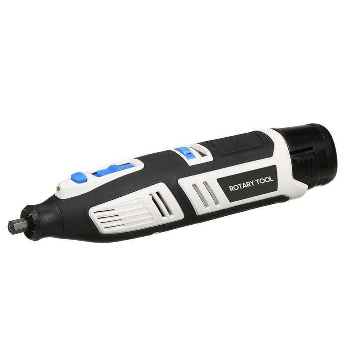 12V Cordless Rotary Tool Kit, 6 Variable Speeds, Powerful Engraver, Sander, Polisher, 200 Eas