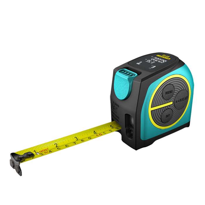 MiLESEEY 2 in 1 Digital Laser Distance Meter Tapeline Rechargeable Rangefinder Handheld Infrar