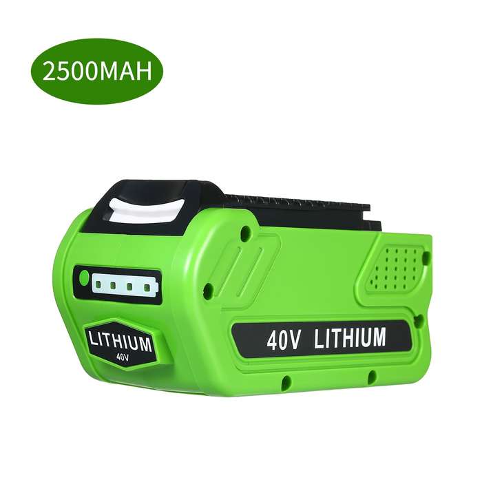 40V 2500mAh Rechargeable Replacement Lithium Battery for GreenWorks 29472 29462 40V GMAX Tools