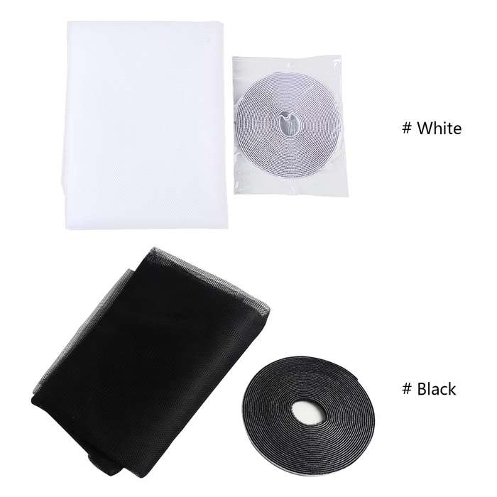 Window Mesh Screen 4 x 5 FT Screen Roll Screen Replacement for Window Door and Patio Screen Protecti