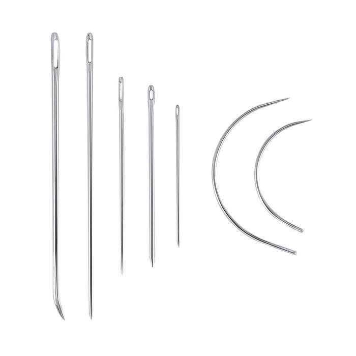 31Pcs Leather Waxed Thread Craft Tool DIY Sewing Accessories Leather Hand Sewing Needles for Leather