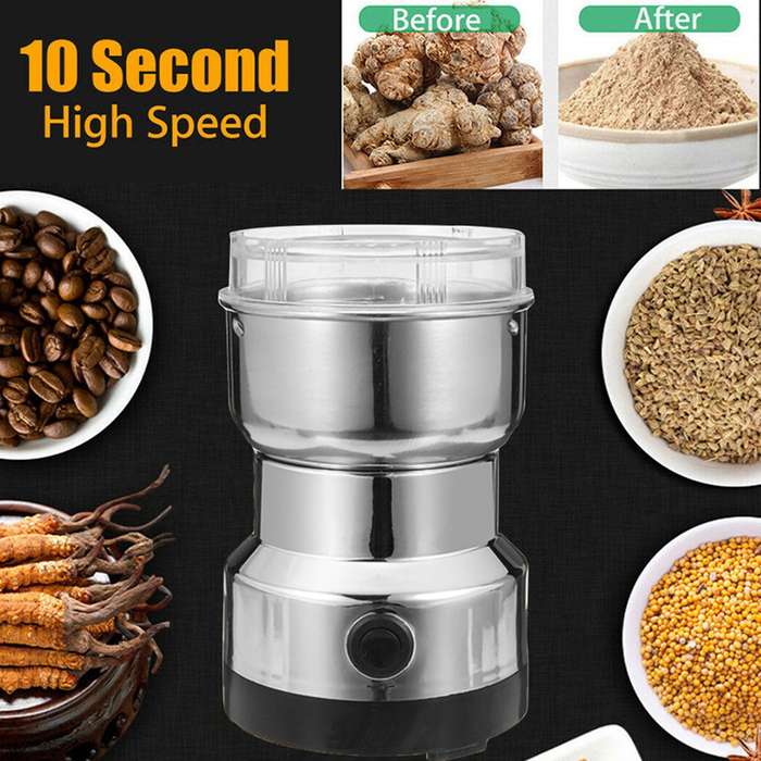 Multifunction Smash Machine Electric Cereals Grain Grinder Mill Spice Herbs Pulverizer Grinding Mach