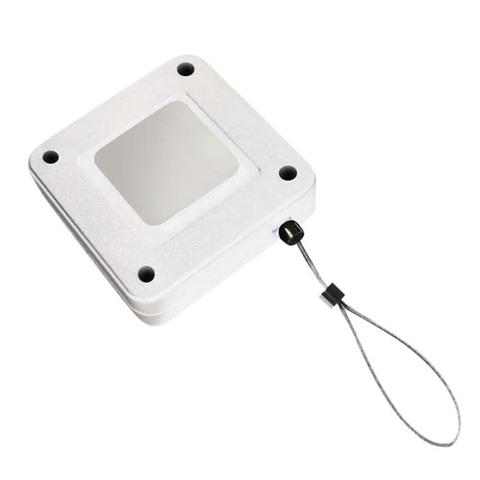 800G Tension Automatic Door Closer All Door Closers With 1.2M Steel Wire Anti-Theft Cable Box (White